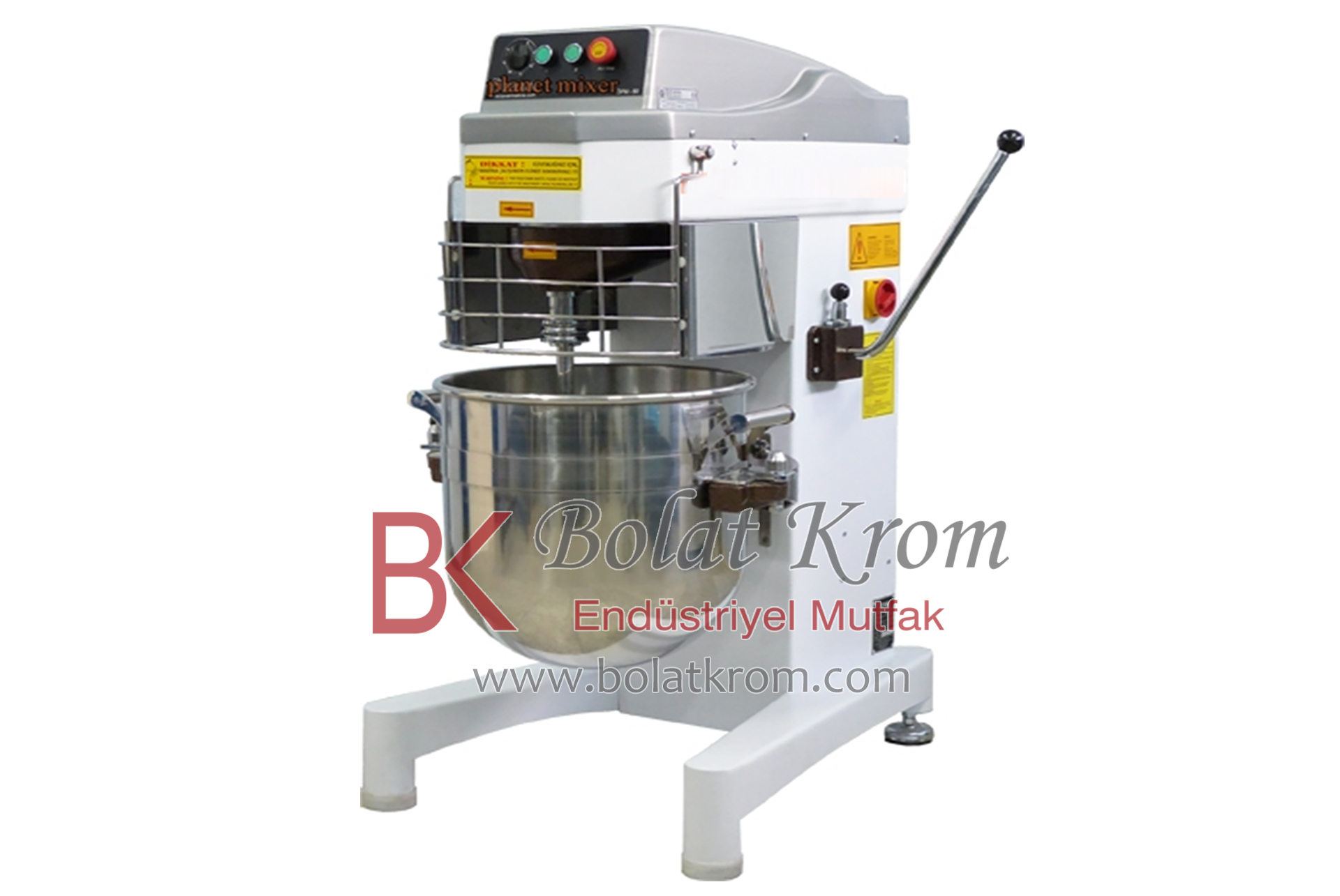 Endüstriyel Mutfak Makine Grubu, Hamur Karma Yoğurma Makinesi özellikleri, ebatları ve üretimi İzmir'de Bolat Krom Endüstriyel Mutfak Ekipmanları tarafından yapılır.