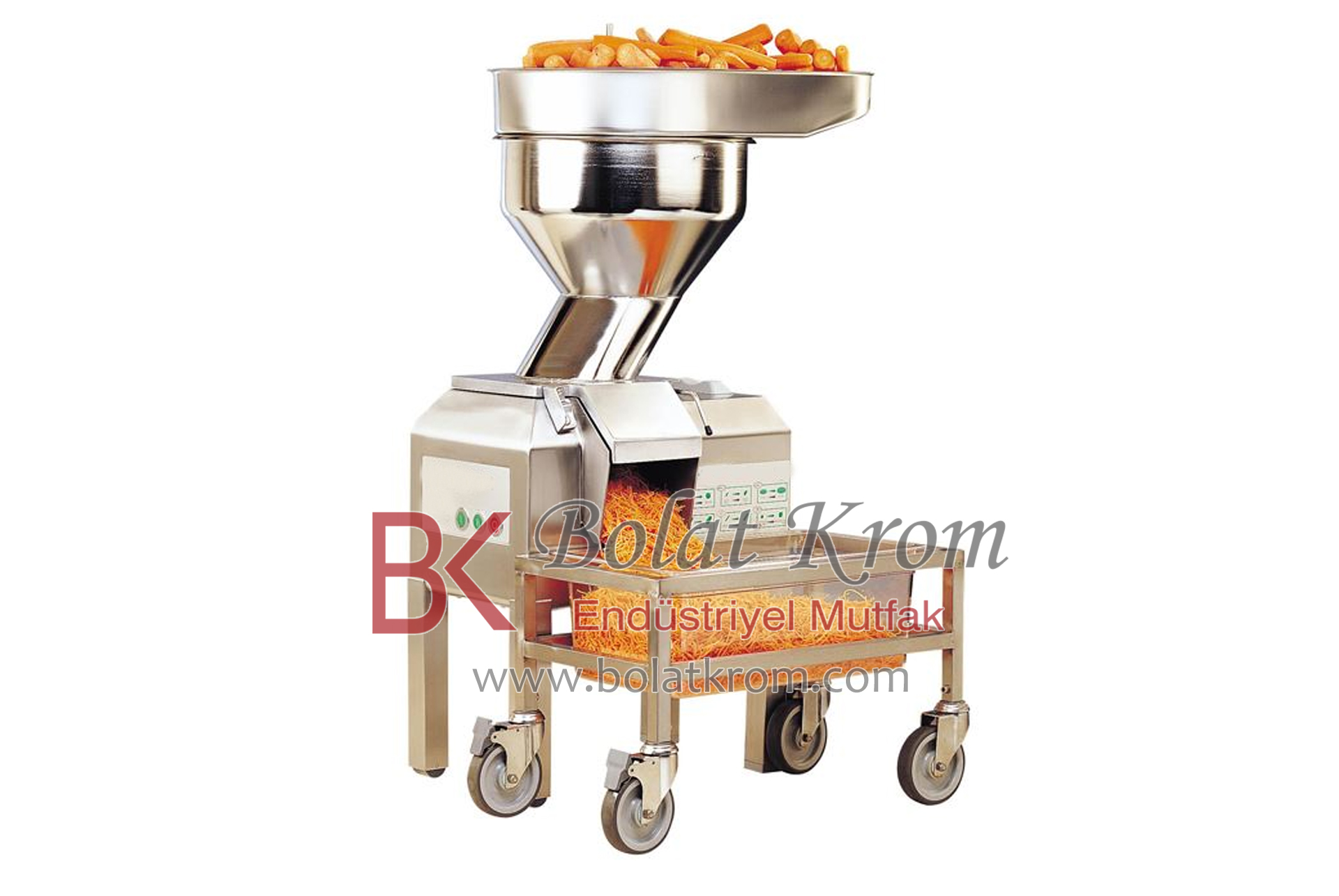 Endüstriyel Mutfak Makine Grubu, Robot Coupe Sebze Doğrama Makinesi özellikleri, ebatları ve üretimi İzmir'de Bolat Krom Endüstriyel Mutfak Ekipmanları tarafından yapılır.